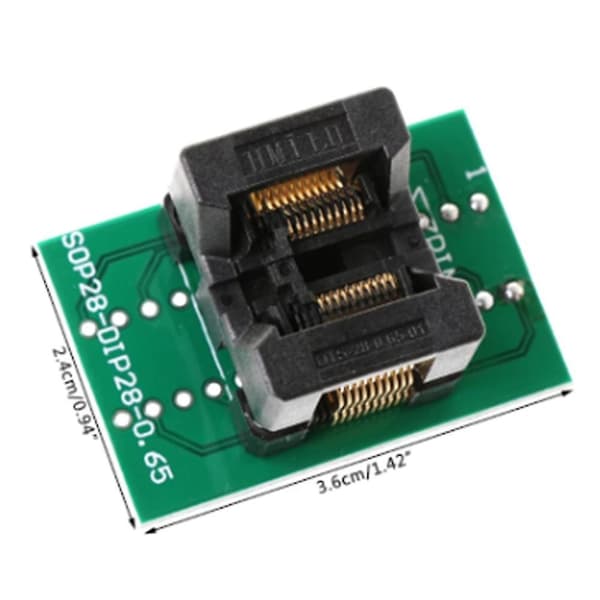 Tssop20 Brännblock Ssop20 St Chip Testuttag Programmeringsadapter Ots28-0.65-01 Hy