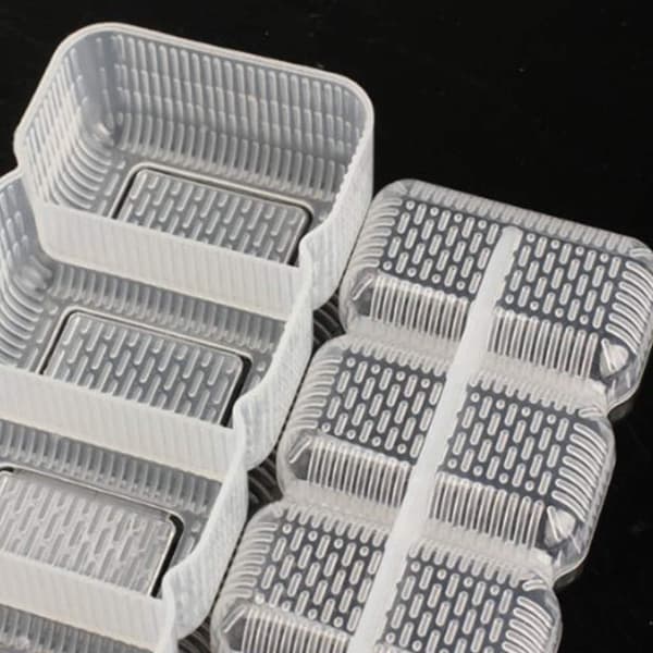 Sushiform (16*6*3,4 mm) - Japansk Nigiri Sushiform Rismel 5 Ruller Maker Non Stick Press Bento Værktøj