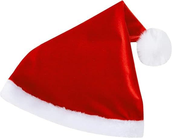 Julklänning för damer, 5-delars set, Röd Sammet, XL 5-Piece Set XL