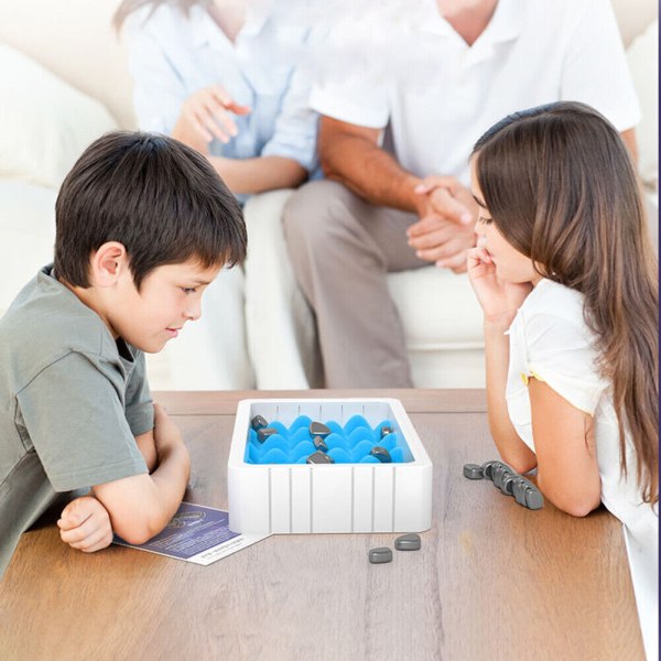 Magnetspel, 2023 års nya magnetiska brädspel, roligt bordsmagnetspel, pedagogiskt damspel, strategispel för barn och vuxna, familjefestspel