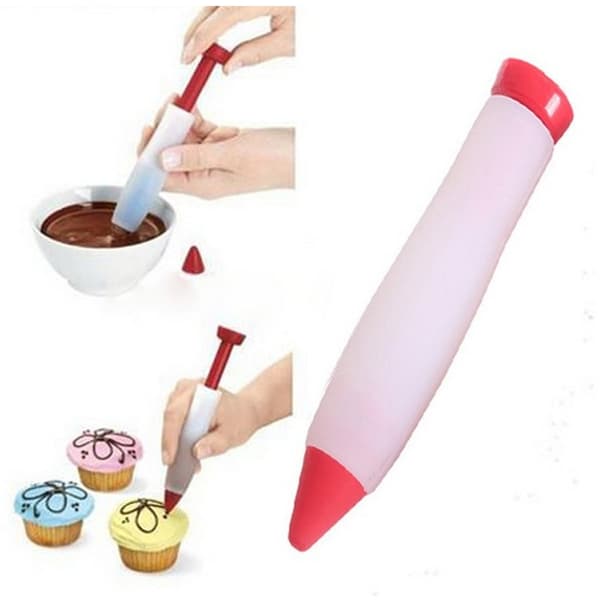 Sprøjtepose / Dekorationspen – Til Kager, Desserter & Småkager Röd multicolor