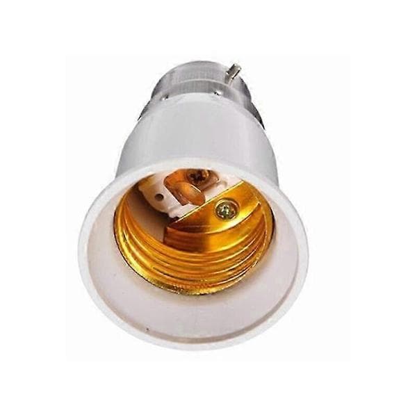 B22 bajonettlampeadapter til E27 Edison skruelampeomformerholder 10 stk.