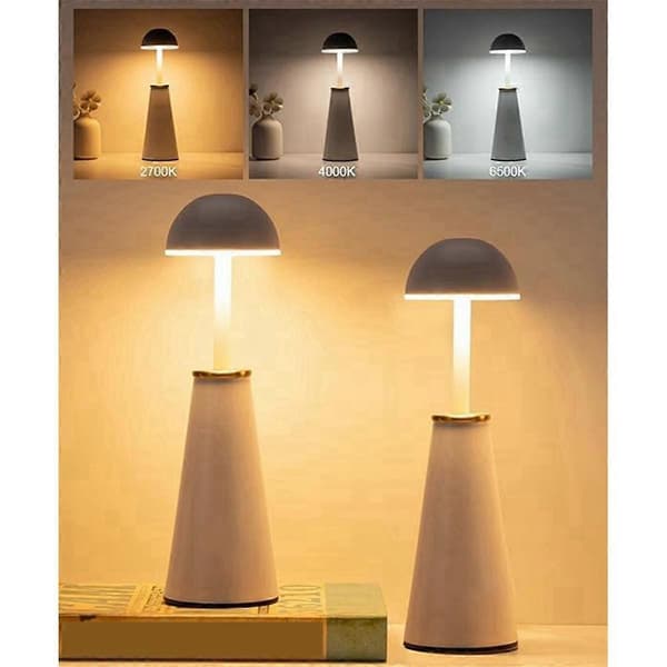 LED Wireless Table Lamp Rechargeable, Portable Battery Powered Lamp with Touch Dimming, Night Light /Pat