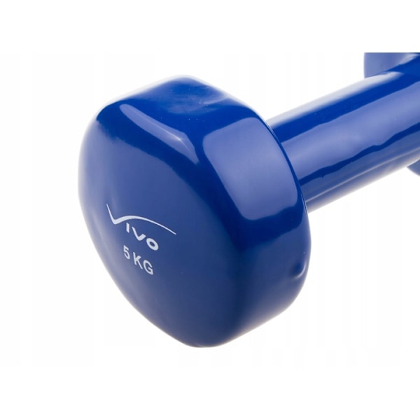 VIVO Håndvægt 5 kg Blå, 1 stk