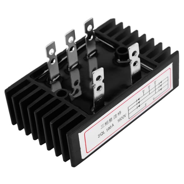 SQL100A 1600V trefaset diodebro-likeretter AC til DC