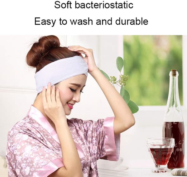 Sæt med 4 makeup pandebånd, damehårbånd vaskbart hår makeup