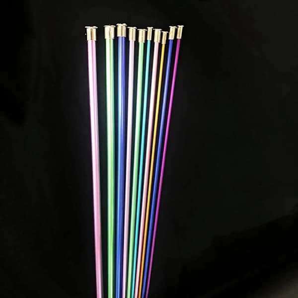 10 ST Metallstickor Virknålar 35CM 35 cm