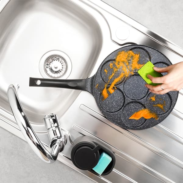 Granittpanne 26 cm, 7 lag, non-stick, tåler oppvaskmaskin