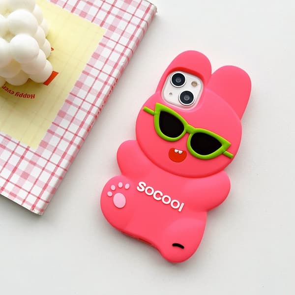 3D Creative Cartoon Cool Sunglasses Case for iPhone 12 Pro Iphone12 Pro Iphone12 Pro