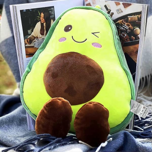 42 cm pehmeä avokado-pehmolelu, halityyny lapsille