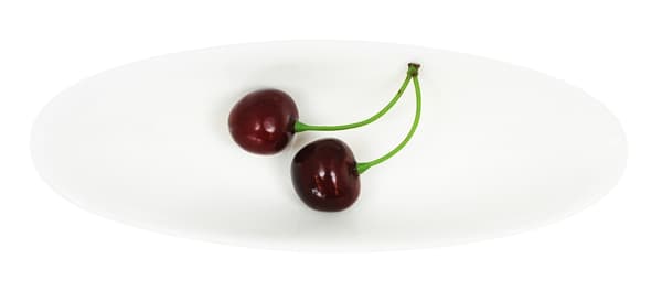 Posliinikulho, soikea, pitkä, kapea - 12 kpl Vit 2280