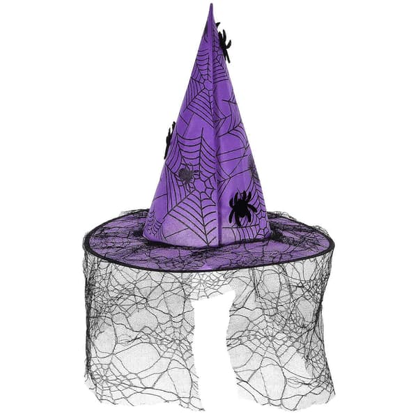 Lilla Halloween Heksehatt Blonder for å bære maskeradekostyme
