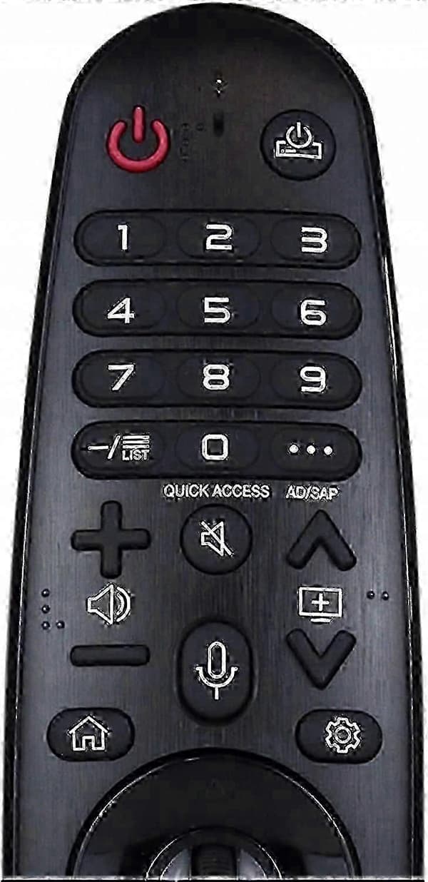 Compatible with Lg Akb75855501 Smart Tv Remote Control Replacement Black