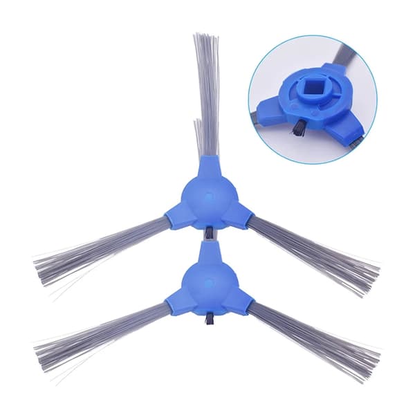 Sidoborste Dammsugardelar Kompatibel med Conga 1090, Conga 1790, 4-pack