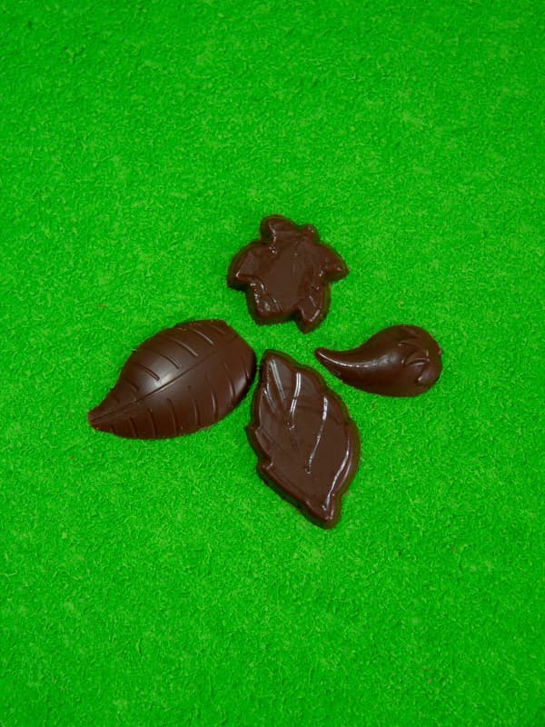 Pralineform Blad Chokoladeform - BWB 9342 Transparent transparent