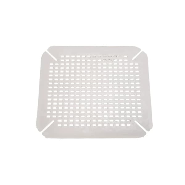 Beige diskbänksmatta, stora PVC-diskbänksmattor, diskhoar med dräneringshål och diskhotillbehör