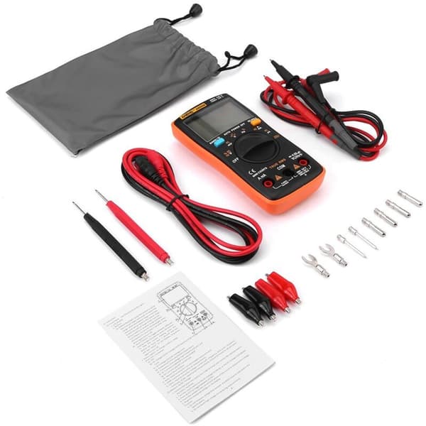 Digital multimeter, ANENG AN8008 True-RMS digital multimeter AC DC Amperemeter Ström Ohm Meter