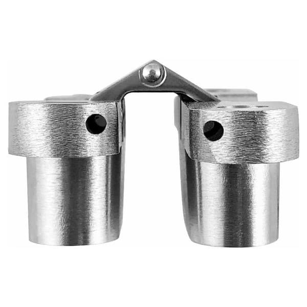 Usynlige Hængsler, Skjulte Hængsler til Møbelbeslag Folde Døre, 2 Stykker (118MM28MM)