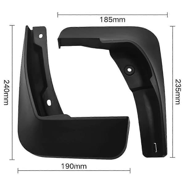 Stænkskærme til bil 2016-2019 XL Stænkskærm Mud Flap Guard Splash Stænkskærme Biltilbehør