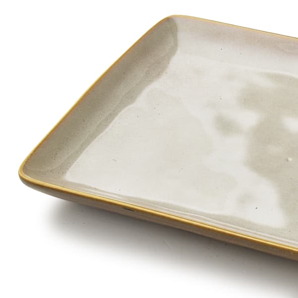 Lautas Keramiikka BASIC NATURE 36x19x3 Beige 1kpl