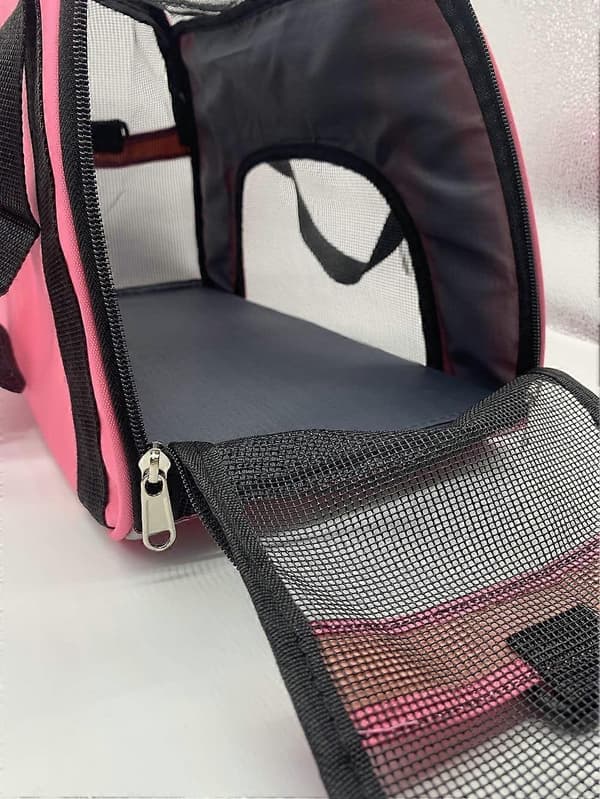 Kæledyrstaske S Pink til små hunde, katte og hvalpe