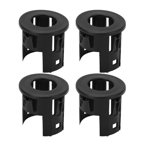 4 Pcs Parking Sensor Brackets 5LS52TZZAA Front Rear Bumper Parking Sensor Trim Replacement for Dodge Ram 1500 2014‑2018