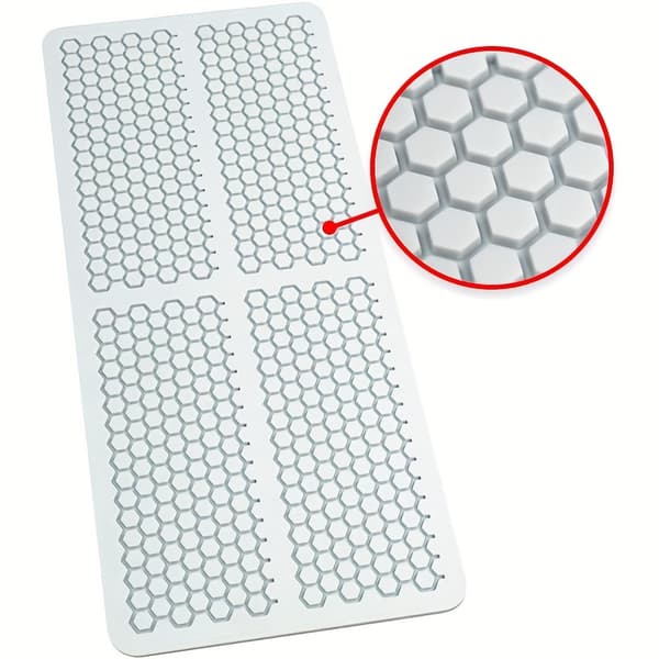 Honeycomb Silikone Kageform med Blondemønster Non-Stick til Chokolade Karamell Bagværk