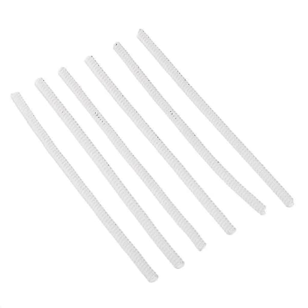 6 stk Ringstørrelsesjustering Reduserer Løse Ringer - Universal Passform - 10 cm Lang - Klar, 6 stk 3 mm