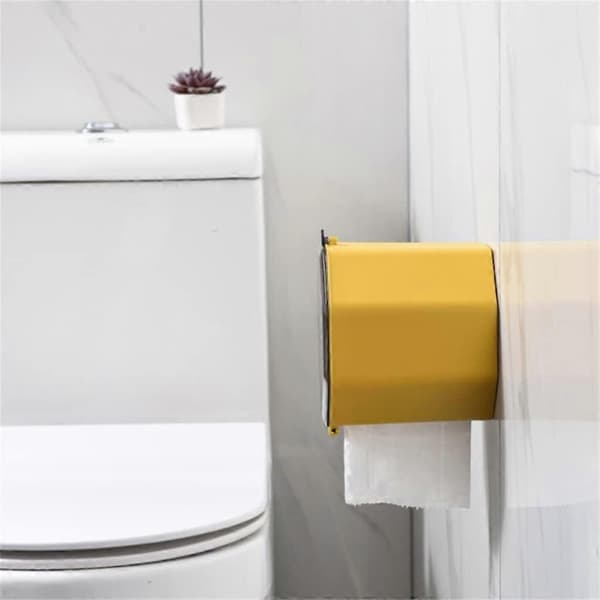 Toiletpapirholder uden boring vægmonteret rustfrit stål