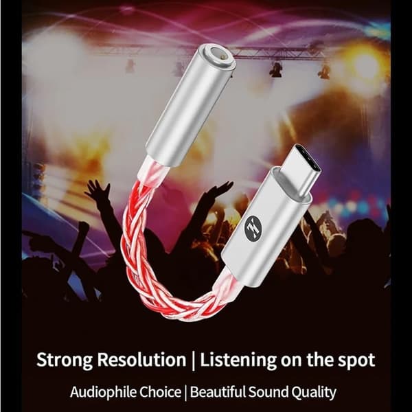 JCALLY JM6 Pro USB-C til 3,5 mm Dual DAC CX31993 MAX97220 bærbar dekoderforstærker HiFi