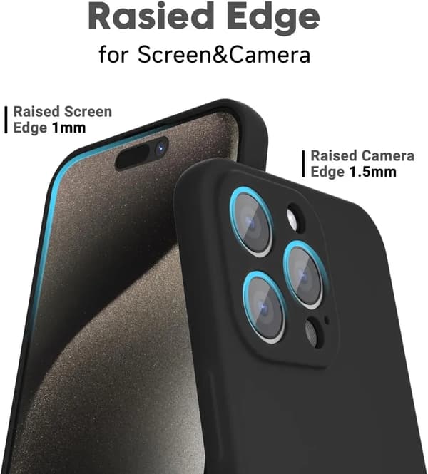 iPhone 15 Pro Max mattamusta kuori - ylimääräinen kamerasuoja iPhone 15 Pro Max iPhone 15 Pro Max iPhone 15 Pro Max