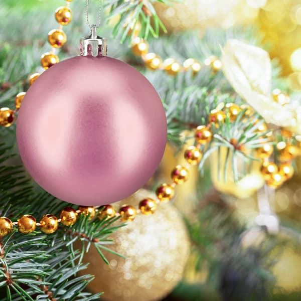 Sett med juletrekuler, 100 stykker, 3 motiver