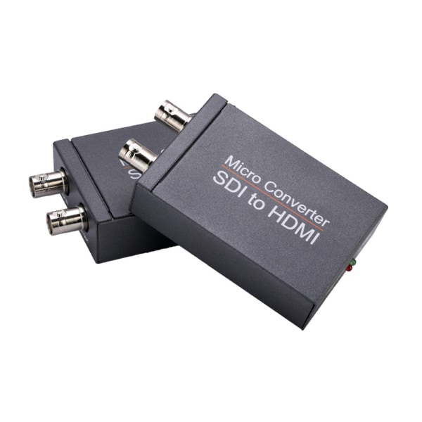 SDI to HDMI Converter Support 3G-SDI, HD-SDI, SD-SDI Auto Format Detection and Stereo Audio De-embedder, SDI Loopout HDMI+SDI