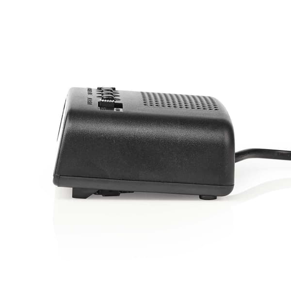 Nedis Digital skrivbordsväckarklocka LED-display Svart