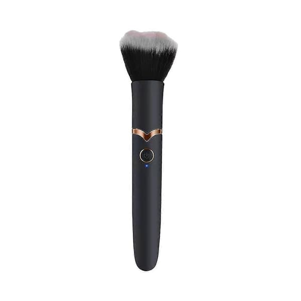 Kosmetisk makeupbørste med 10 vibrationsfrekvenser til hurtig makeup, elektrisk makeup-puff