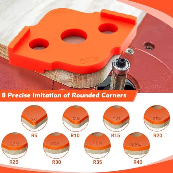 PCS legering radius fræseskabel R5 R40 orange