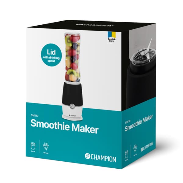 Smoothie Maker 180W SM110 Svart/Vit 888