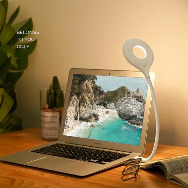 Bærbar USB Flexo LED-bordlampe DC5V LED-leselampe PC Laptop Øyebeskyttelse LED-bordlampe