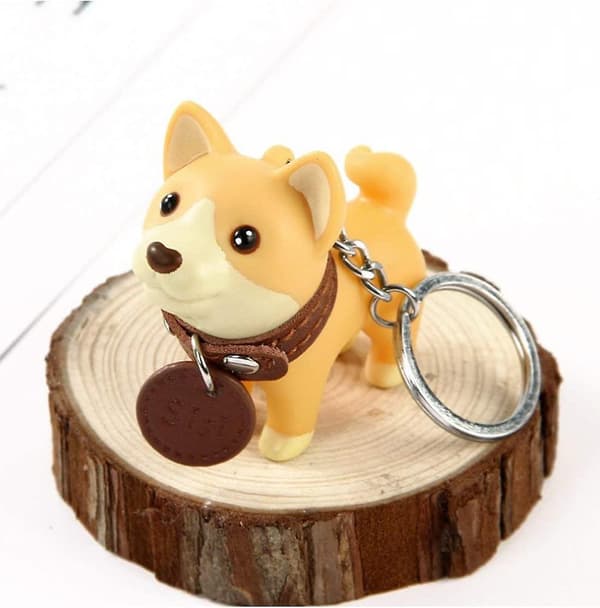 Shiba Inu nøglering, søde hunde-nøgleringe, bilnøglering til børn og voksne
