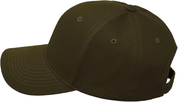 Baseballcaps for menn og kvinner, justerbar ensfarget lavprofilscaps