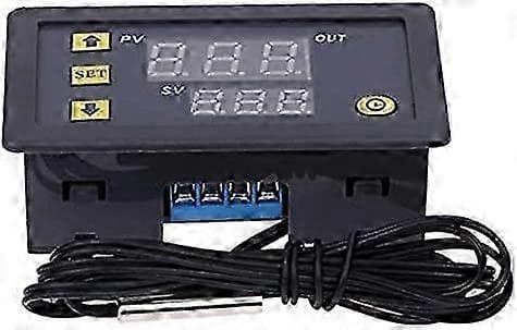 24V 20A W3230 LCD Digital Termostat Kontroller Regulator Høytemperaturalarm