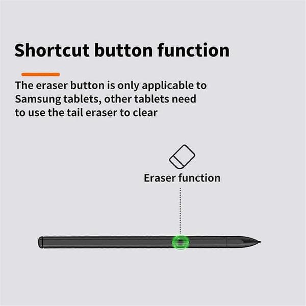 [LD]EMR Stylus Pen Compatible with Remarkable 2 Touch Pen with Eraser 4096 Sensitivity Palm Rejection with 3 Pen Nibs