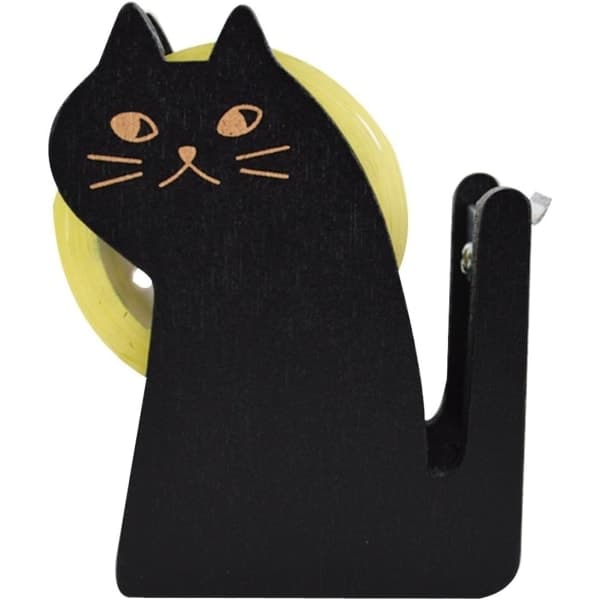 Tejphållare Skärare Katt Svart 8.7*7*3.7 cm