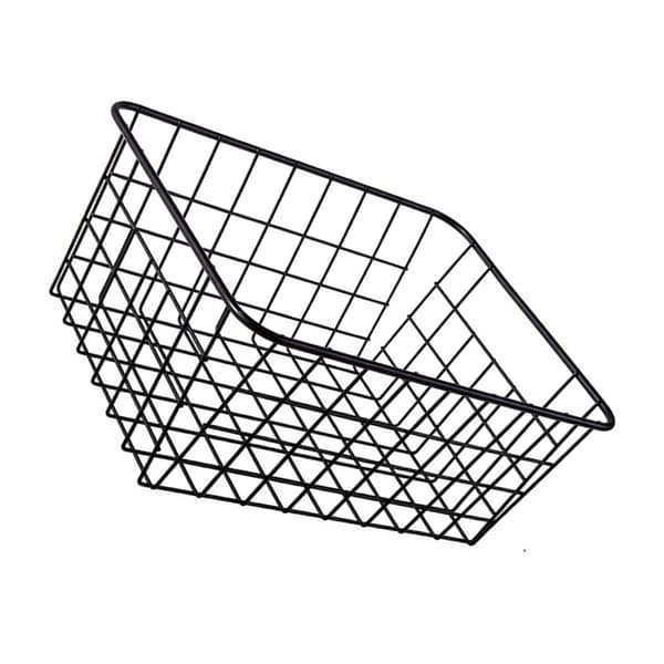 Metal Wire Baskets Storage Bins for Kitchen Cabinets Pantry Bathroom Laundry Room Refrigerator