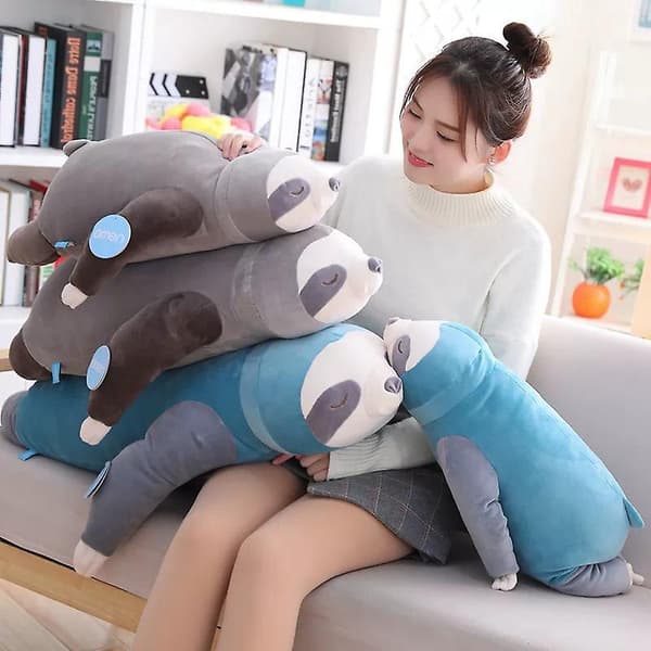 Cute Sloth Plush Pillow - Soft Stuffed Animal