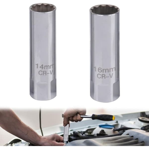 14 mm 16 mm Magnetisk 3/8\" Tolvkantet tennpluggpipe