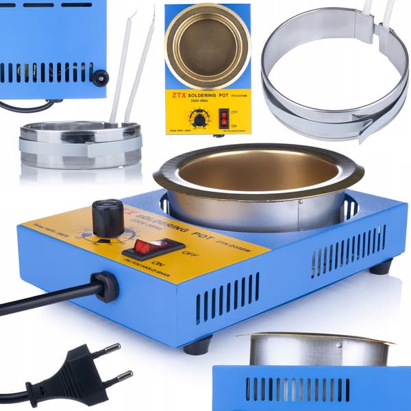 Solder Pot 31-C 280W with Heating Element – 80mm Container | 100-550°C | Replacement Part for 31C