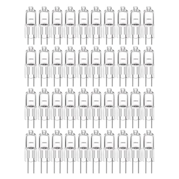 20-pack G4 halogenlampor 20W 12V - Varmvit