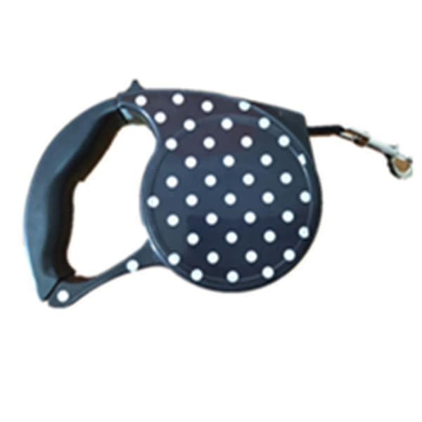 5m Skull Pattern Flexible Retractable Dog/Cat Leash Suitable For Daily Walking