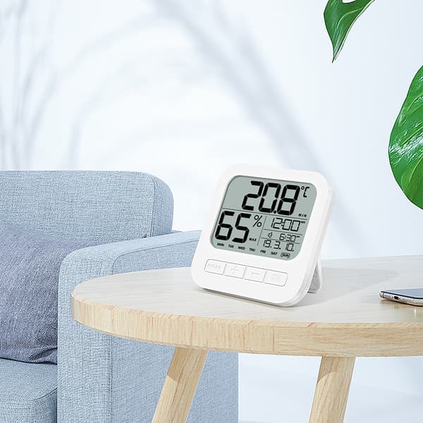 Digital Bingo radiostyrd väckarklocka med temperaturvisning